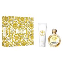 Versace, Eros Pour Femme zestaw, woda toaletowa spray, 100 ml + balsam do ciała, 150 ml