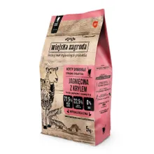 Wiejska Zagroda, jagnięcina z krylem, sucha karma dla kotów, 5 kg