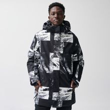 Wodoszczelna kurtka narciarska unisex oversize z kapturem NOWEAR