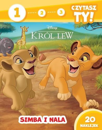 1, 2, 3, czytasz ty! Poziom 1. Simba i Nala