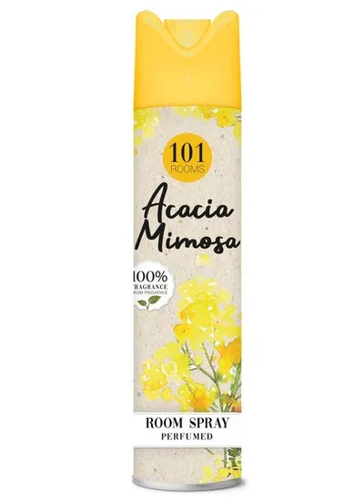 101 rooms, odświeżacz powietrza w sprayu, acacia mimosa, 300 ml