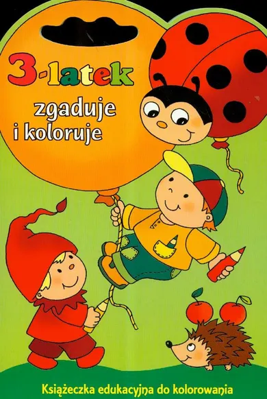 3 latek zgaduje i koloruje