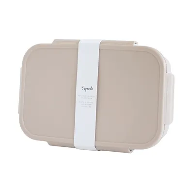 3 Sprouts, Bento, lunchbox, Taupe