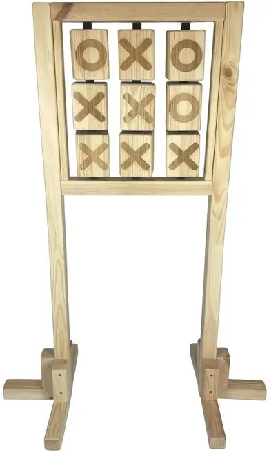 3TOYMS, kółko i krzyżyk, drewniane