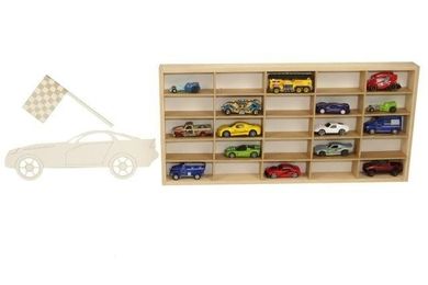 3toysm, ekspozytor na autka resoraki, 25 przegródek