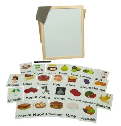 3toysm, tablica magnetyczna, rozkładana, 27 magnesów