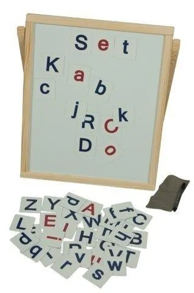 3toysm, tablica magnetyczna, rozkładana z alfabetem