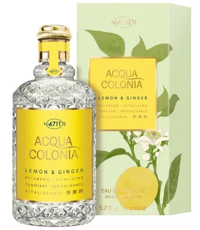 4711, Acqua Colonia Lemon & Ginger, woda kolońska, 170 ml