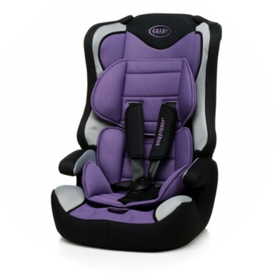 4Baby, Voyager, fotelik samochodowy, 9-36 kg, fioletowy