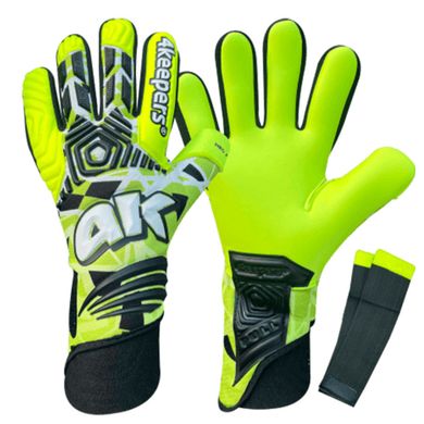 4keepers, rękawice piłkarskie, Neo Elegant Neo Focus NC, rozmiar 4