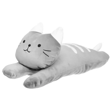 4living, Kot, poduszka do pokoju dziecięcego, 60 cm