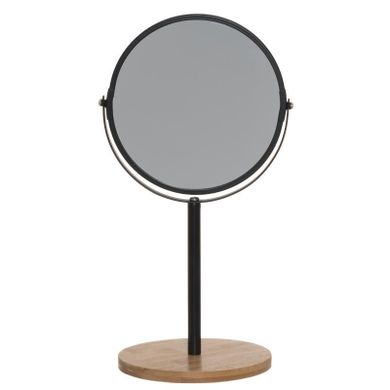 4living, lusterko kosmetyczne na bambusowej podstawie, wys. 34 cm