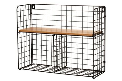 4living, metalowa półka biurowa, 45-15.5-35.5 cm