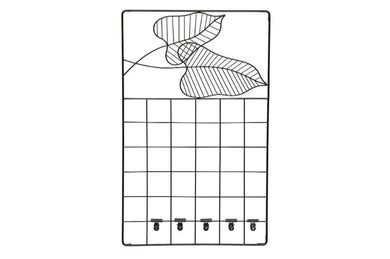 4living, metalowa tablica krata na notatki, 38-60 cm