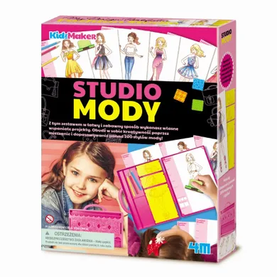 4M, KidzMaker, Studio mody, zestaw kreatywny