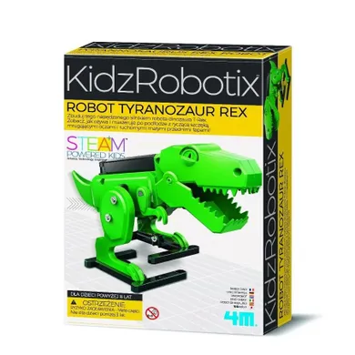 4M, KidzRobotix, Robot Tyrannosaurus Rex, zestaw konstrukcyjny