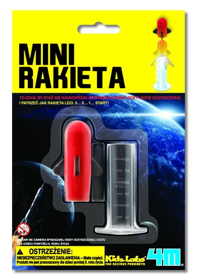 4M, mini rakieta, zestaw kreatywny
