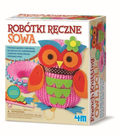 4M, Zestaw kreatywny, Robótki ręczne - sowa