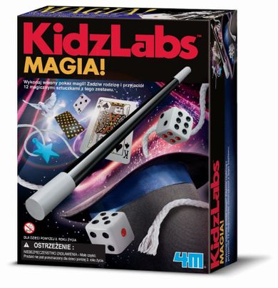 4M, zestaw sztuczek magicznych, zestaw kreatywny
