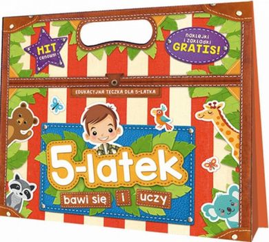 5-latek bawi się i uczy. Edukacyjna teczka dla pięciolatka