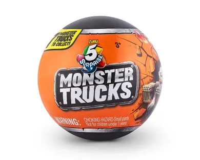 5 Surprise, Monster Trucks, pojazd niespodzianka