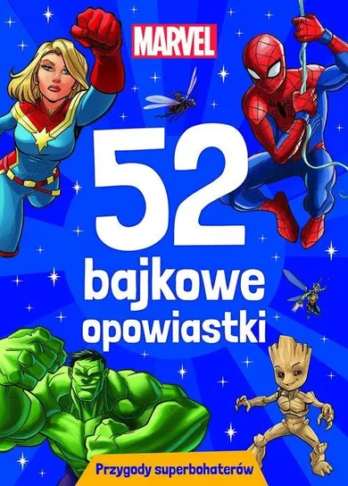 52 bajkowe opowiastki. Przygody superbohaterów. Marvel