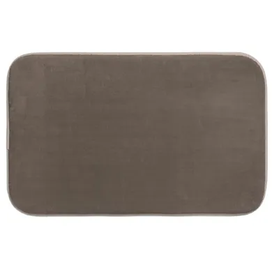 5five Simply Smart, dywanik łazienkowy, Tapis, Memoi, Forme, 80-50 cm, taupe