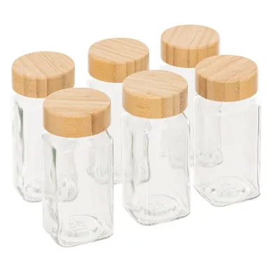 5five Simply Smart, Formo, zestaw pojemników na przyprawy, 6-120 ml