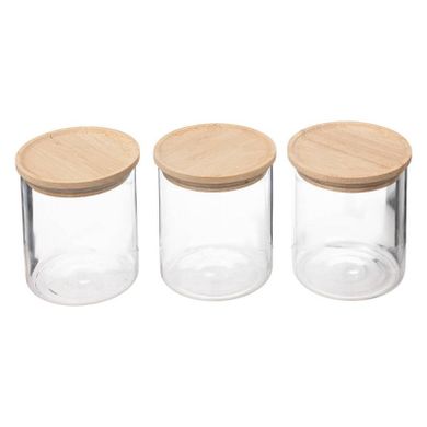 5five Simply Smart, słoiczki na przyprawy, hermetyczne, 3 szt., 350 ml