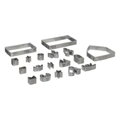 5five Simply Smart, świąteczne foremki do pierników, 18 szt.