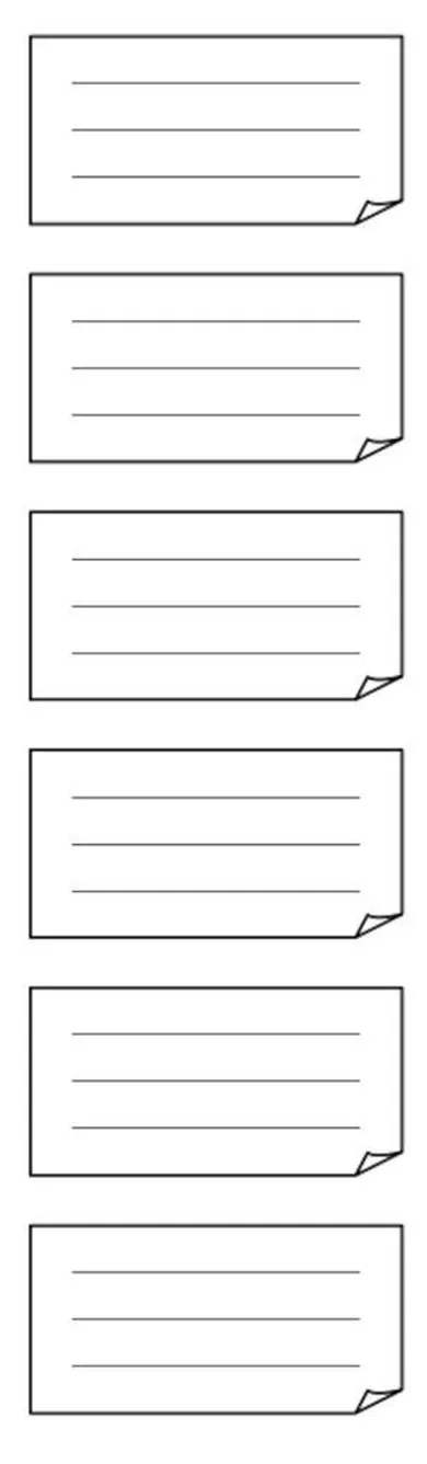 7R, naklejki na zeszyty