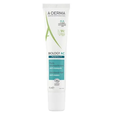 A-Derma, Biology AC Perfect fluid, przeciw niedoskonałościom, 40 ml
