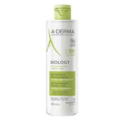 A-Derma, Biology, oczyszczająca woda micelarna, 400 ml