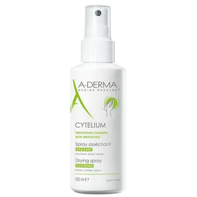 A-Derma, Cytelium, spray osuszająco-łagodzący, 100 ml