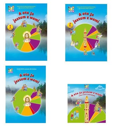 A oto Ja jestem z wami 2. Podręcznik. Część 1 i 2 + Domownik + CD
