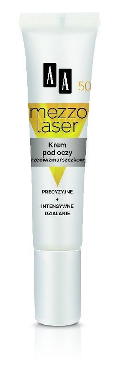 AA, Mezzo Laser 50 + krem pod oczy, przeciwzmarszczkowy, 15 ml