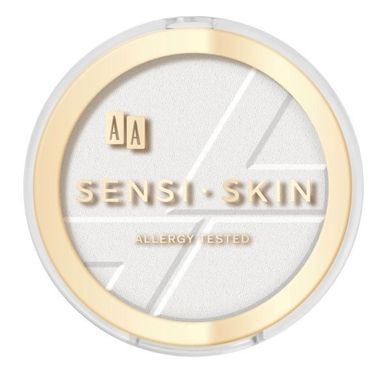AA, Sensi Skin, puder prasowany owsiany, fixing, 8g