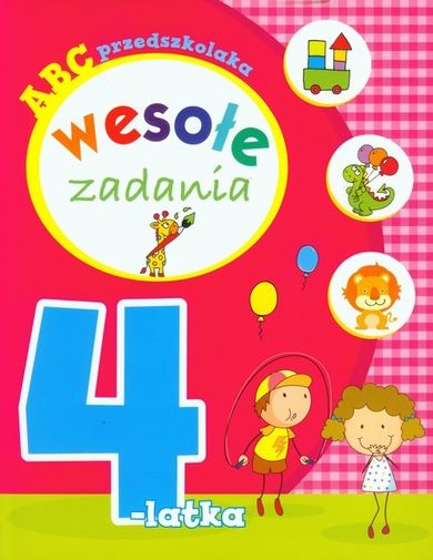 ABC przedszkolaka. Wesołe zadania 4-latka