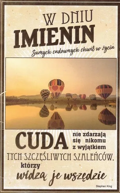 AbCard, kartka okolicznościowa, Imieniny