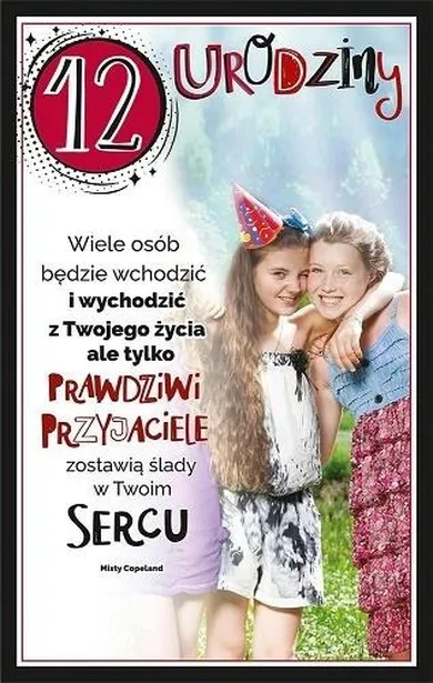 AbCard, kartka okolicznościowa, Urodziny 12