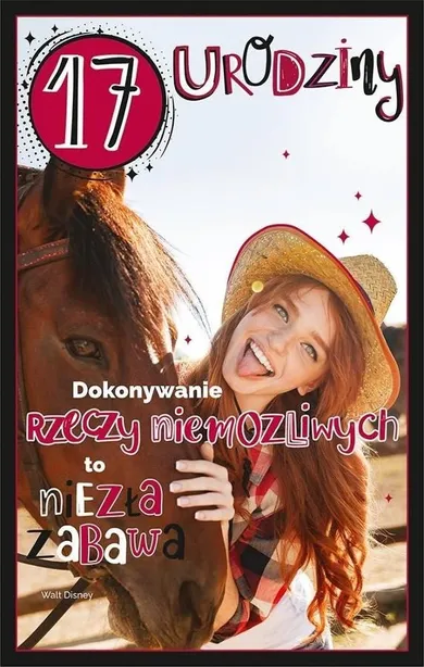 AbCard, kartka okolicznościowa, Urodziny 17