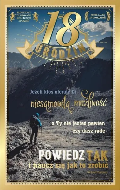 AbCard, kartka okolicznościowa, Urodziny 18
