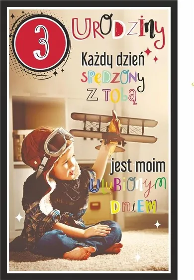 AbCard, kartka okolicznościowa, urodziny 3