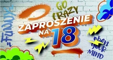 AbCard, zaproszenie, Urodziny 18, 10 szt.