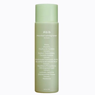 Abib, Heartleaf Calming Toner Skin Booster, łagodzący tonik do twarzy, 200 ml