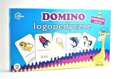 Abino, Domino logopedyczne K-G, K-T, gra edukacyjna