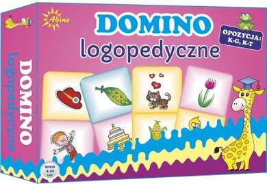 Abino, Domino Logopedyczne K-G K-T, gra edukacyjna