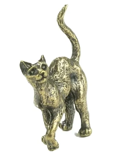 Abino, figurka metalowa, kot