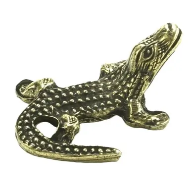 Abino, figurka metalowa, krokodyl