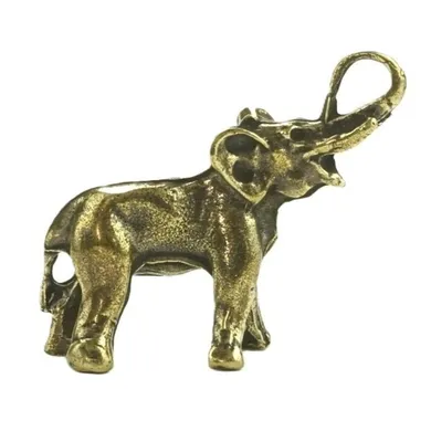 Abino, figurka metalowa, słoń afrykański